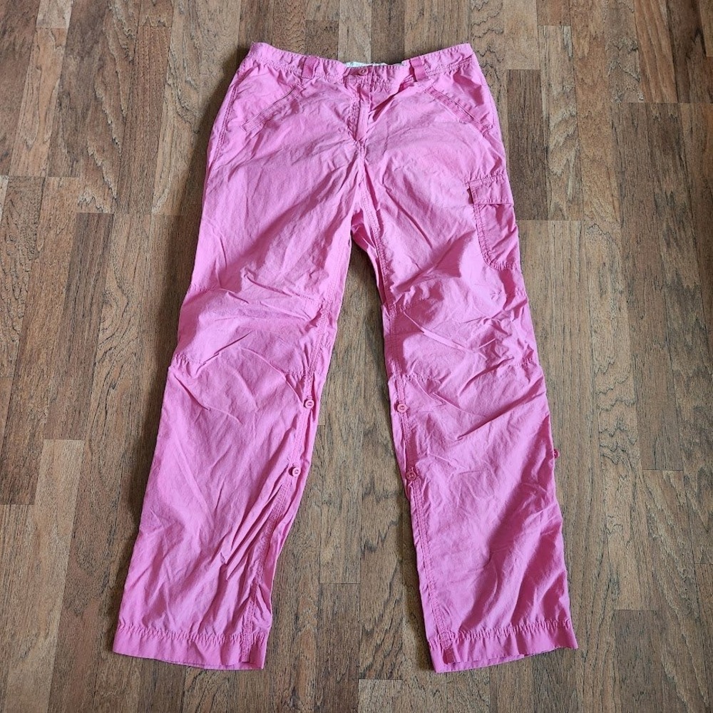 Lands' End Pink Lightweight Cargo Trousers